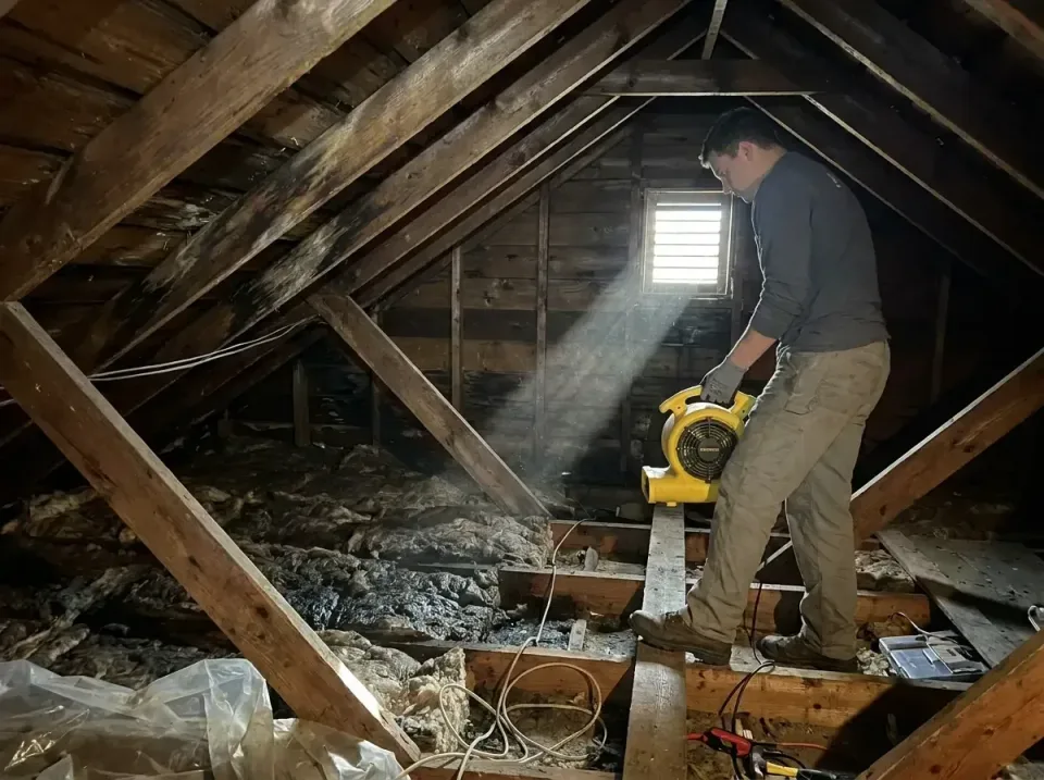 attic-water-damage-drying-proc-007 — frequently asked questions, Emergency Water Extraction & 24/7 Flood Response in Greenvi…